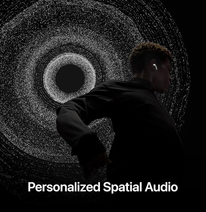 Apple AirPods Pro 2 Wireless Earbuds, Active Noise Cancellation, Hearing Aid Feature, Bluetooth Headphones, Transparency, Personalized Spatial Audio, High-Fidelity Sound, H2 Chip, USB-C Charging