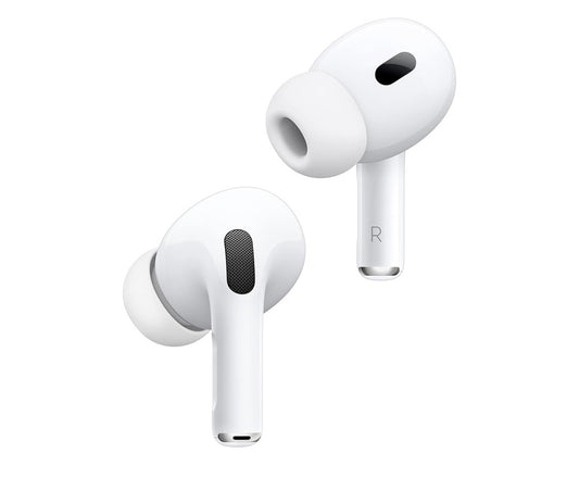 Apple AirPods Pro 2 Wireless Earbuds, Active Noise Cancellation, Hearing Aid Feature, Bluetooth Headphones, Transparency, Personalized Spatial Audio, High-Fidelity Sound, H2 Chip, USB-C Charging